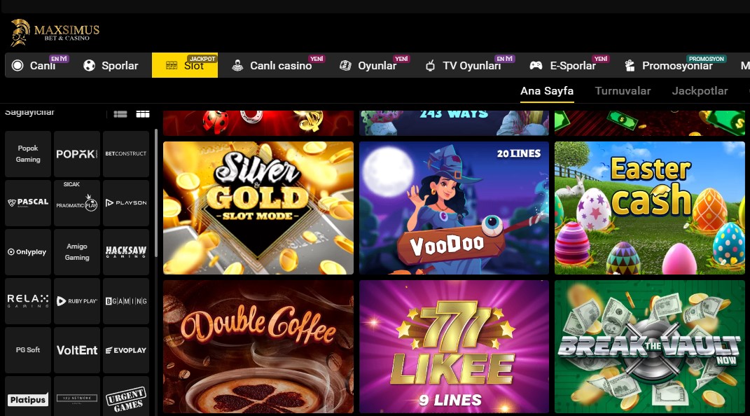 Maxsimusbet Giriş Sayfası